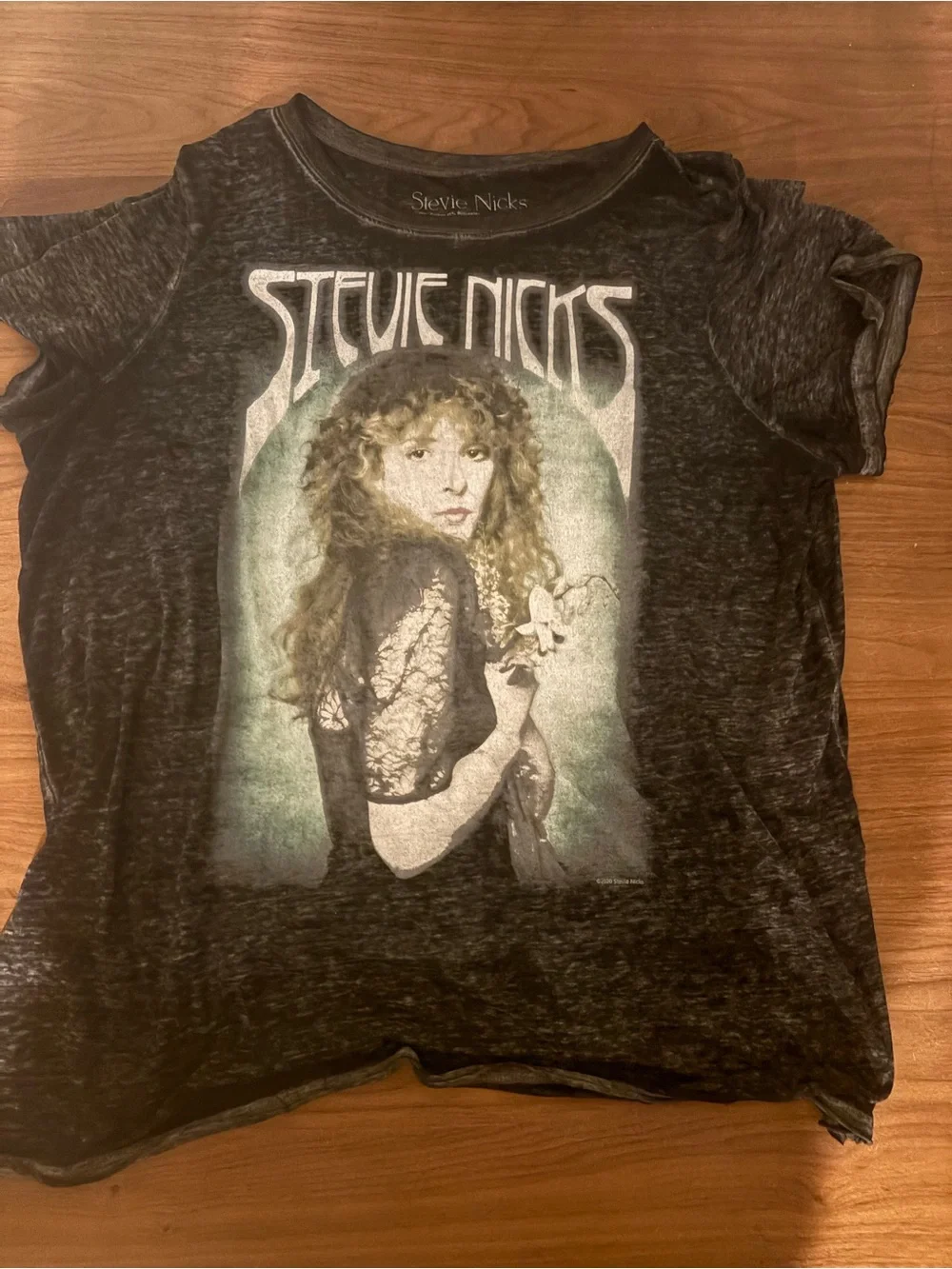 Stevie Nicks Black Graphic Tee - Short Sleeve